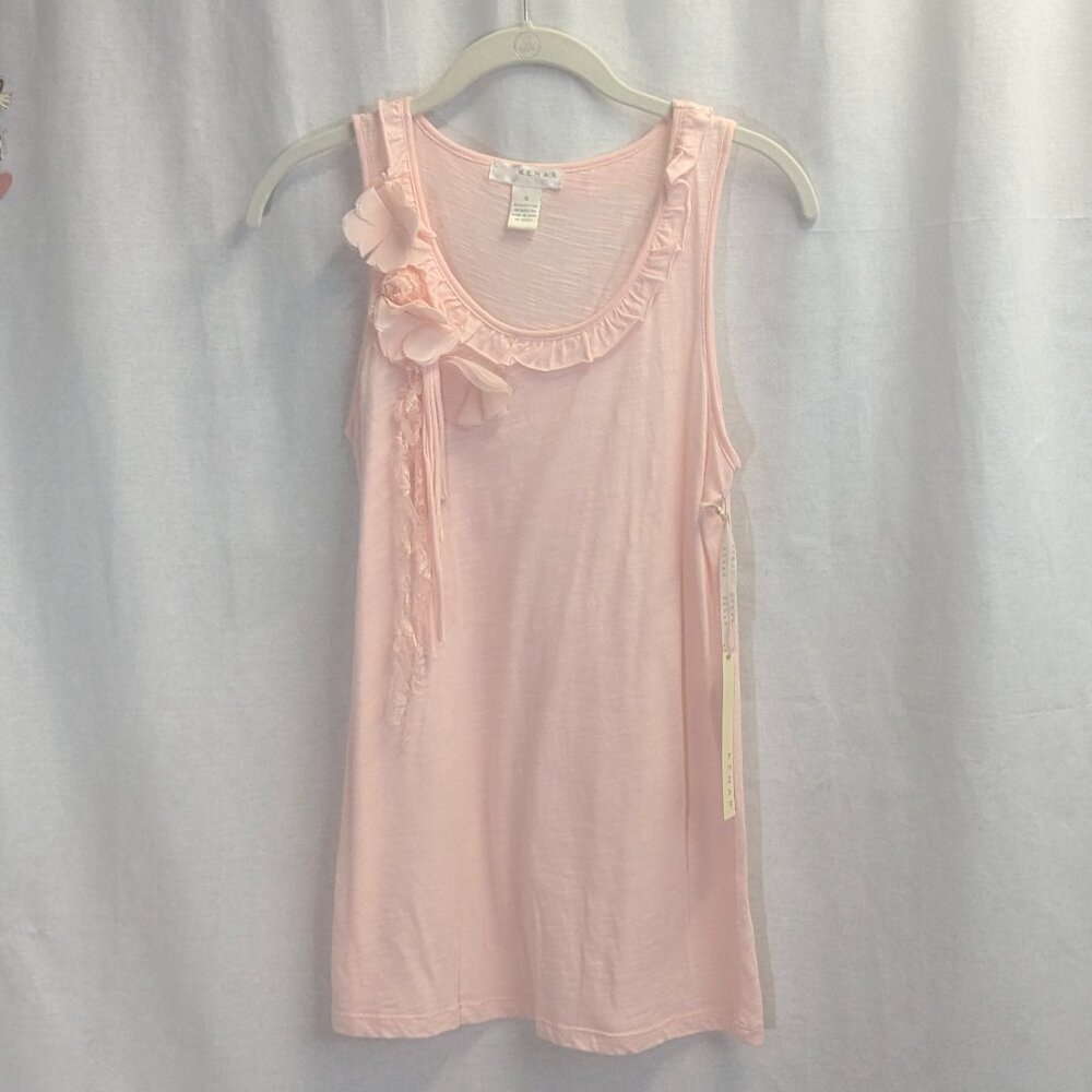 NWT Kenar Size Small Peach Colored Tank